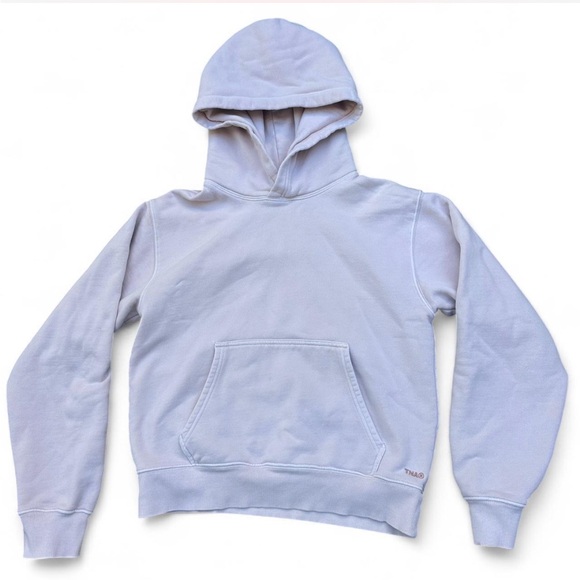 Aritzia Cozy Sweatfleece Mega Raglan Hoodie | Dusty Pink | S - Picture 2 of 8